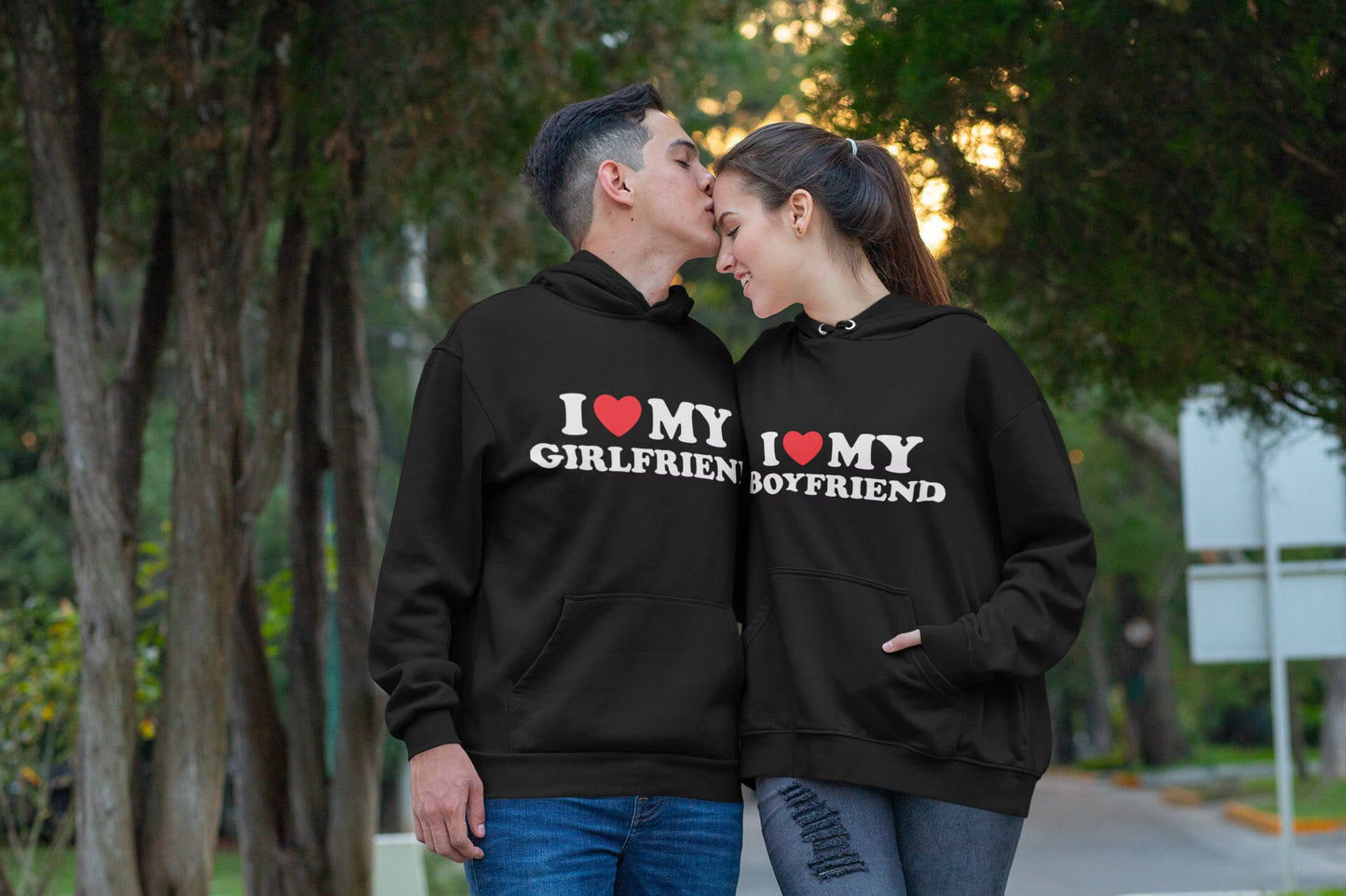 I Love My Girlfriend/Boyfriend Hoodie